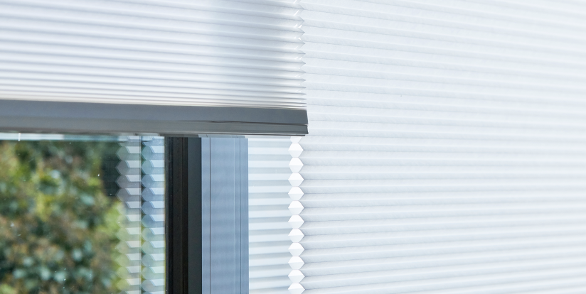 Thermal pleated blinds